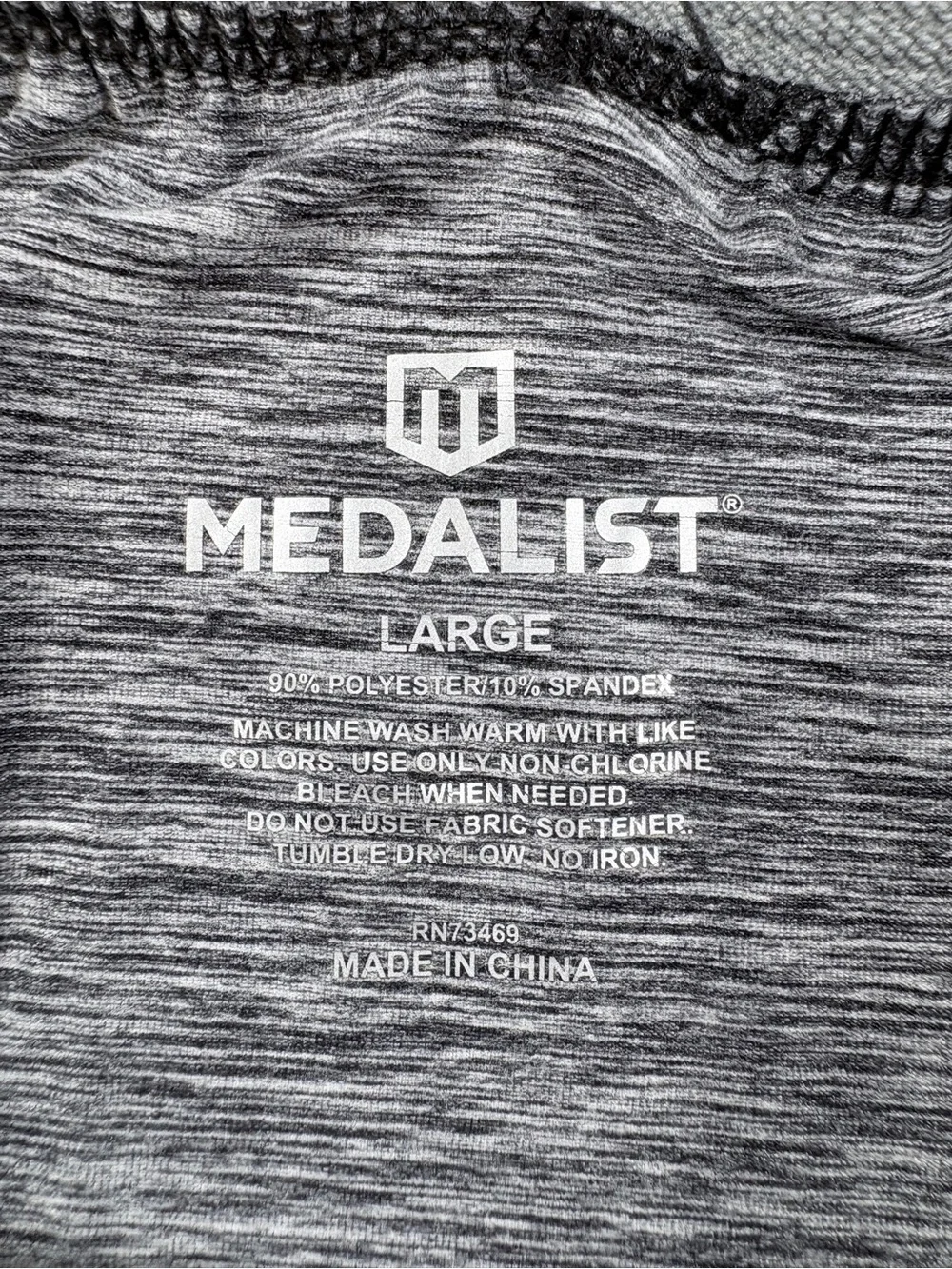 Men's Large Grey Thermal Long Johns - Medalist brand (193)